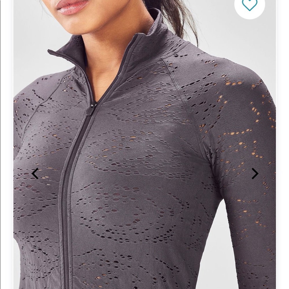 BNWT Fabletics Luciana Zip Up Jacket - Size M